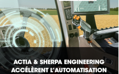 ACTIA et SHERPA Engineering : Un partenariat au service de la robotique agricole de nouvelle génération