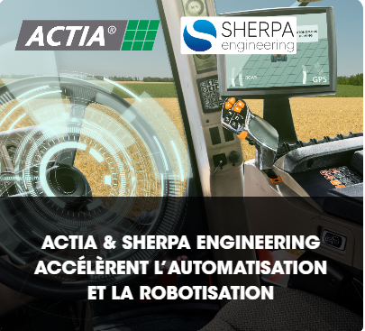 ACTIA et SHERPA Engineering : Un partenariat au service de la robotique agricole de nouvelle génération